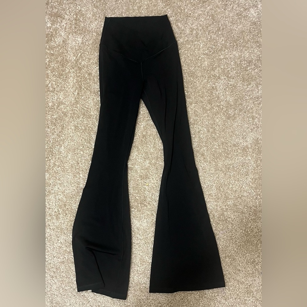 Aerie Black Flare Leggings